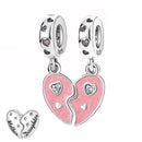 BERLOQUE CHARM PENDENTE "MÃE E FILHA" - PRATA 925