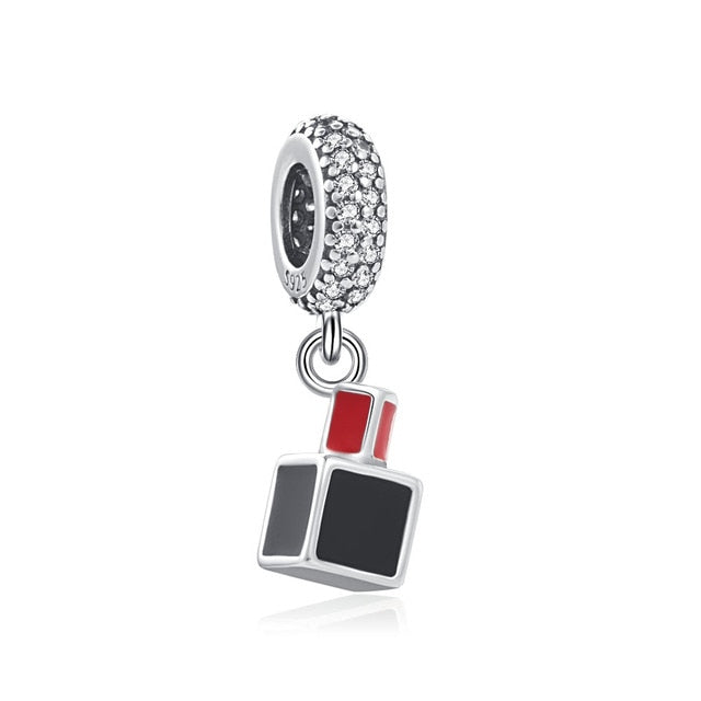 BERLOQUE CHARM PENDENTE "ESMALTE/ MANICURE" - PRATA 925