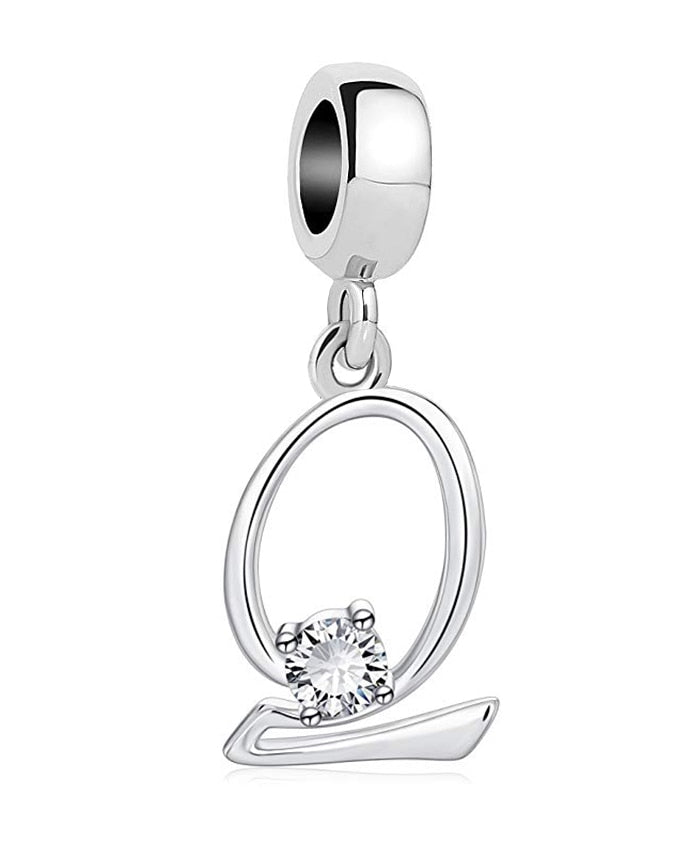 BERLOQUE CHARM PENDENTES "LETRAS A - Z" - PRATA 925