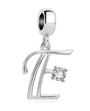 BERLOQUE CHARM PENDENTES "LETRAS A - Z" - PRATA 925
