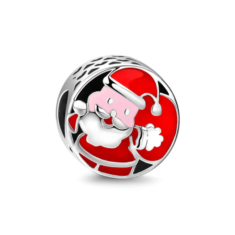 BERLOQUE CHARM SEPARADOR "PAPAI NOEL II" - PRATA 925