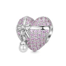 BERLOQUE CHARM "CORAÇÃO SINGELO" / PRATA 925"