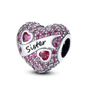 BERLOQUE CHARM SEPARADOR SISTER "IRMÃ" - PRATA 925