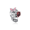 BERLOQUE  SEPARADOR "CAVEIRA BORBOLETA" - PRATA 925
