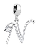 BERLOQUE CHARM PENDENTES "LETRAS A - Z" - PRATA 925