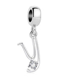 BERLOQUE CHARM PENDENTES "LETRAS A - Z" - PRATA 925