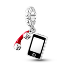 BERLOQUE CHARM PENDENTE "CELULAR" - PRATA 925