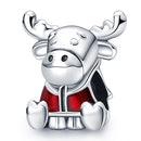 BERLOQUE CHARM SEPARADOR "RENA NATAL" - PRATA 925