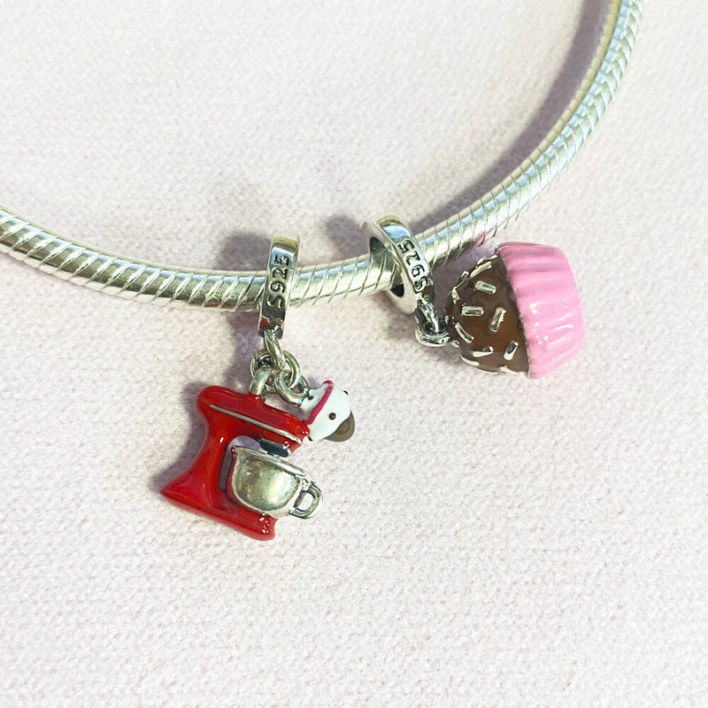 BERLOQUE CHARM PENDENTE "BATEDEIRA"  - PRATA 925