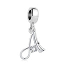 BERLOQUE CHARM PENDENTES "LETRAS A - Z" - PRATA 925
