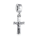 BERLOQUE CHARM PENDENTE "CRUCIFIXO JESUS" - PRATA 925