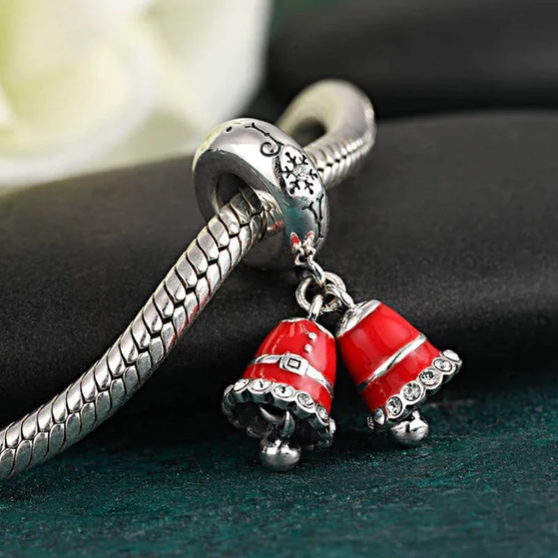 BERLOQUE CHARM PENDENTE "SINO DE NATAL" - PRATA 925