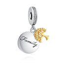 BERLOQUE CHARM PENDENTE "FAMILY" - PRATA/925