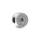 BERLOQUE CHARM SEPARADOR "ESTRELA CRAVEJADA" PRATA 925