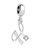 BERLOQUE CHARM PENDENTES "LETRAS A - Z" - PRATA 925