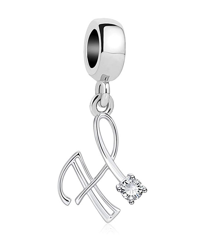 BERLOQUE CHARM PENDENTES "LETRAS A - Z" - PRATA 925