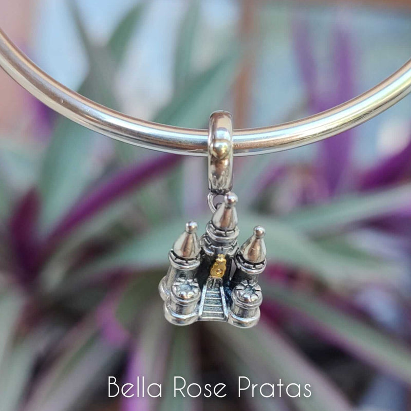 BERLOQUE CHARM PENDENTE "CASTELO" - PRATA 925