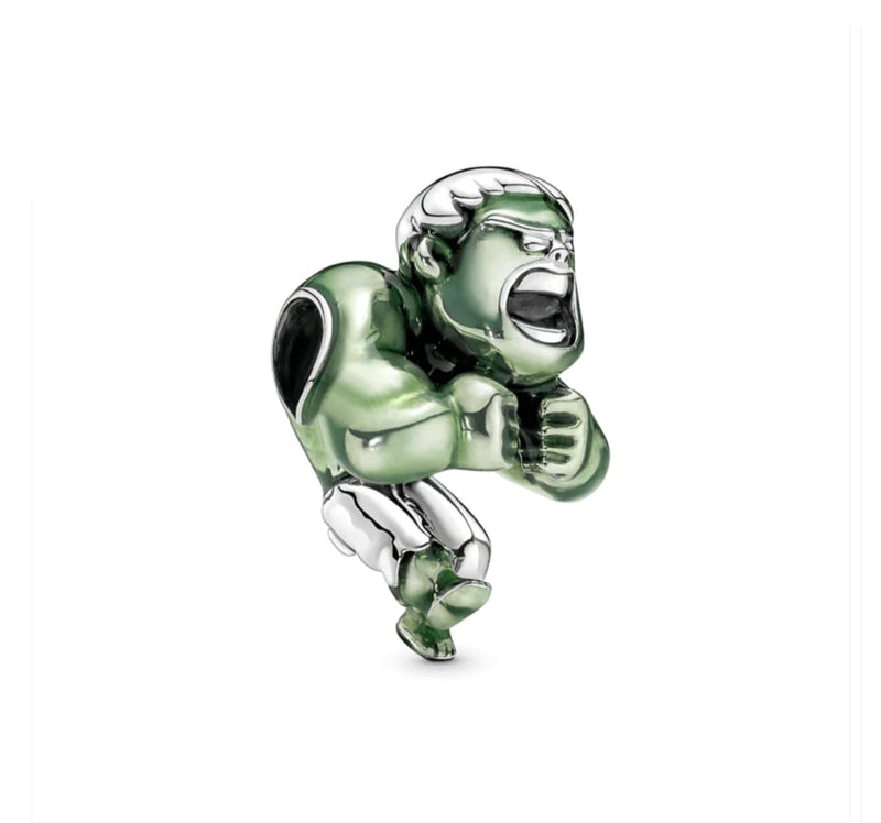 BERLOQUE CHARM "NOVO HULK" - PRATA 925
